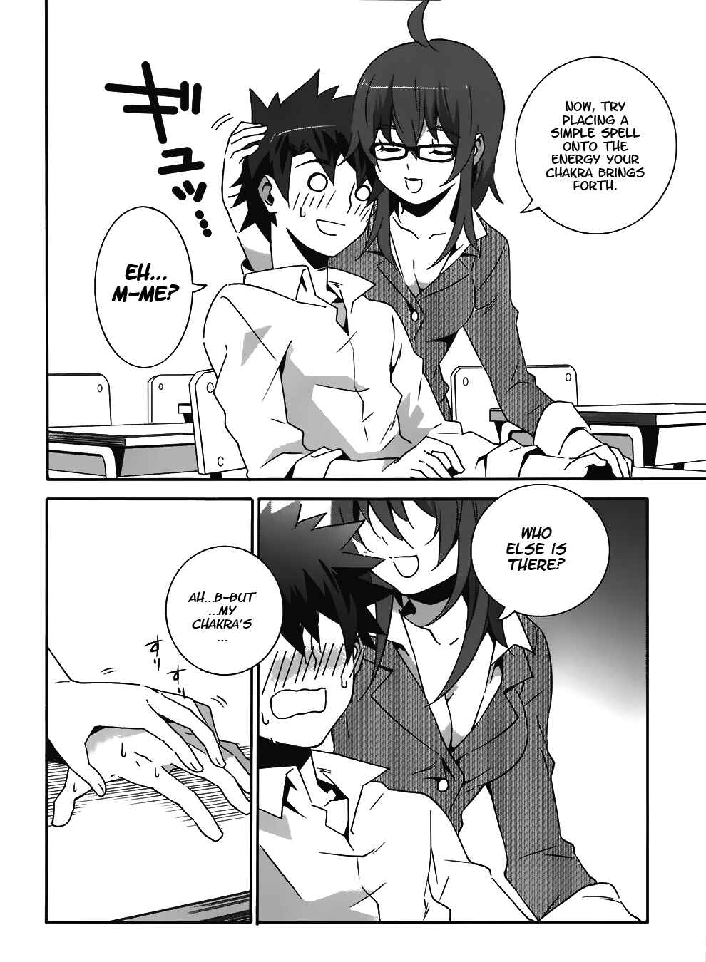 Page 8 Chapter 10.5 Mahoutsukai (♂) to Deshi (♀) no Futekisetsu na Kankei