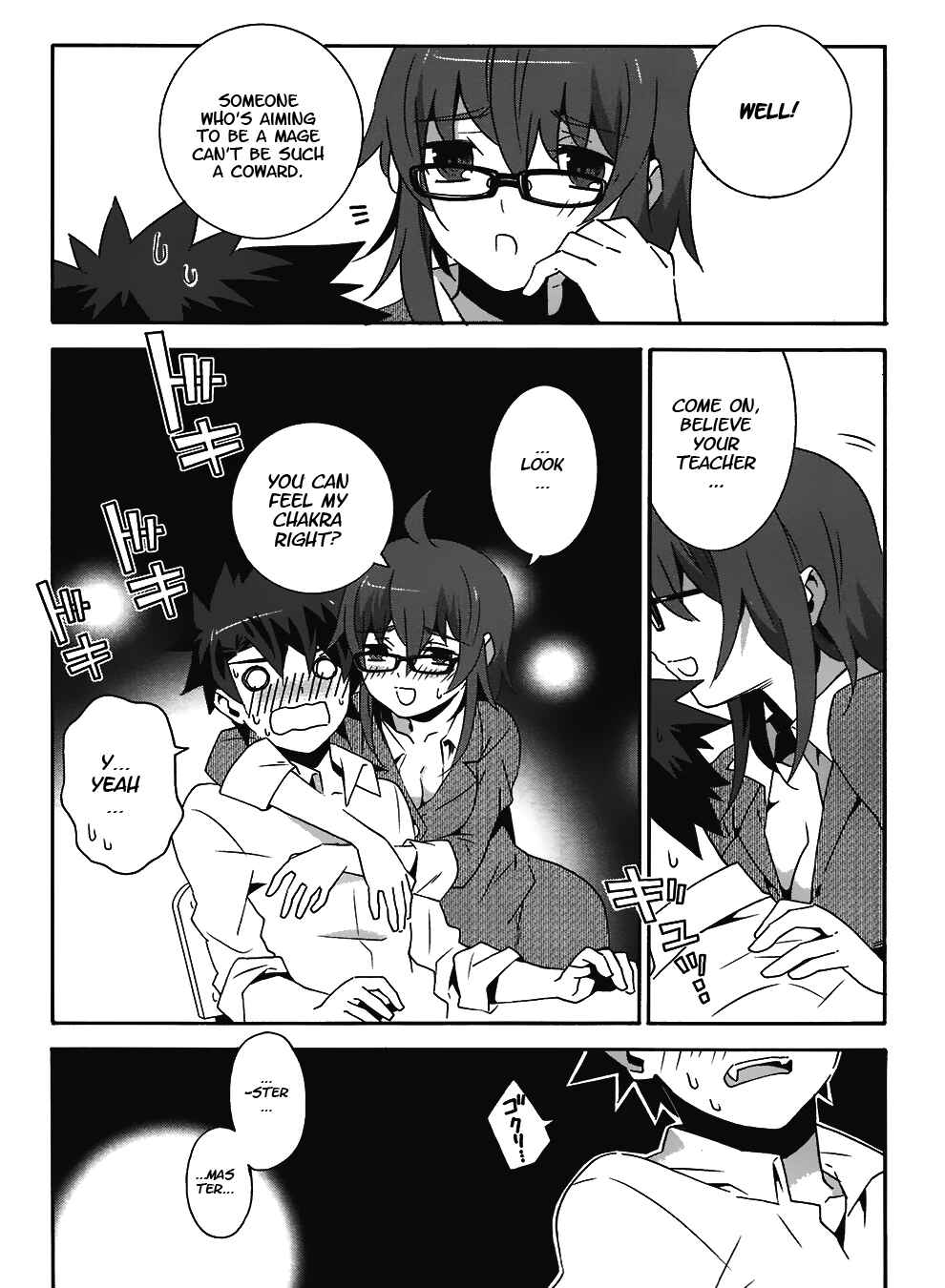 Page 9 Chapter 10.5 Mahoutsukai (♂) to Deshi (♀) no Futekisetsu na Kankei
