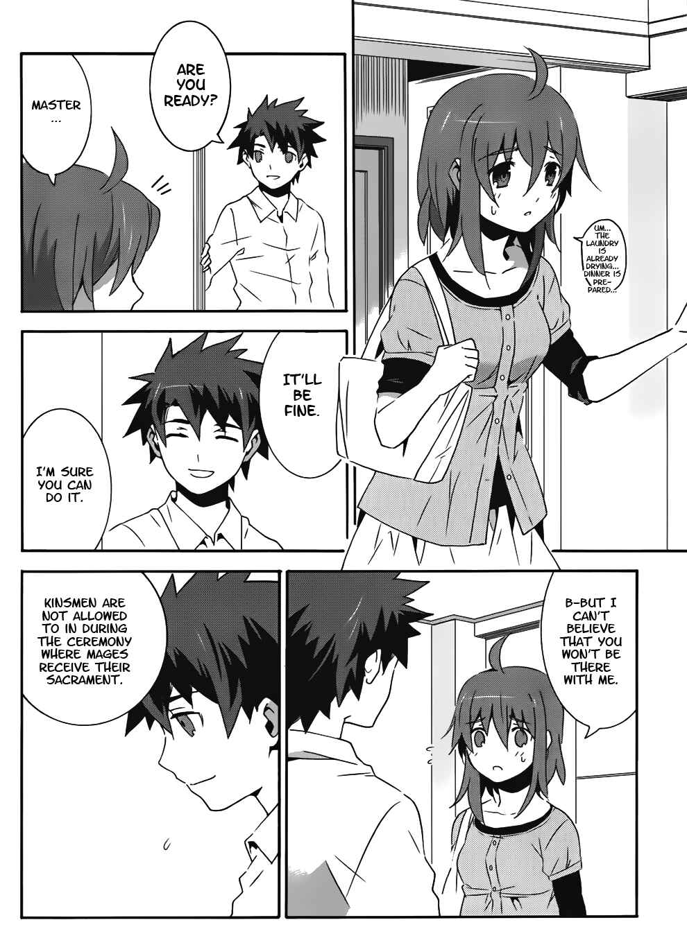 Page 32 Chapter 12 Mahoutsukai (♂) to Deshi (♀) no Futekisetsu na Kankei