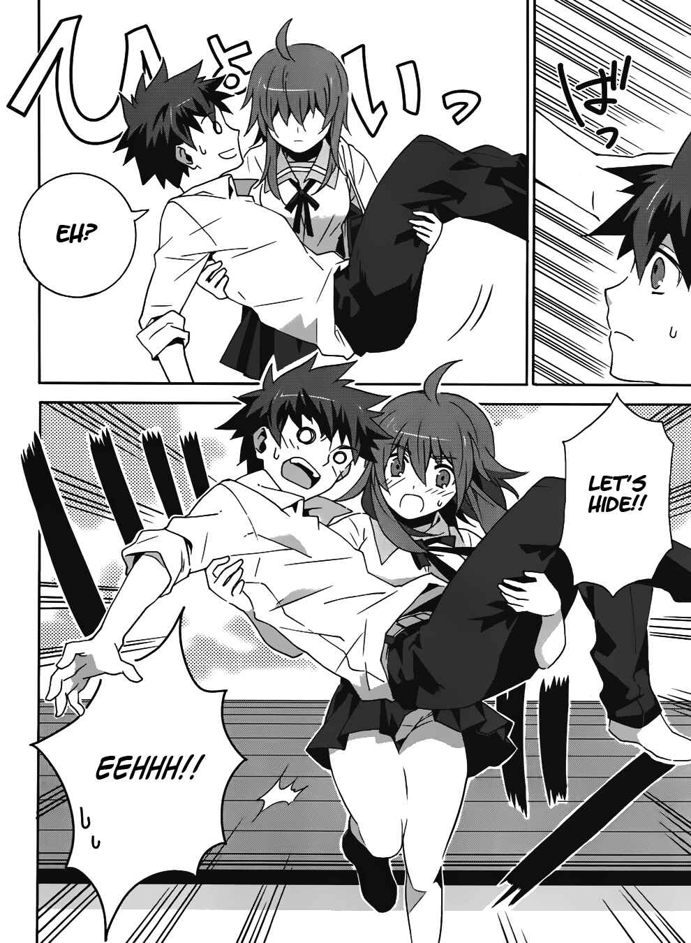Page 4 Chapter 12 Mahoutsukai (♂) to Deshi (♀) no Futekisetsu na Kankei