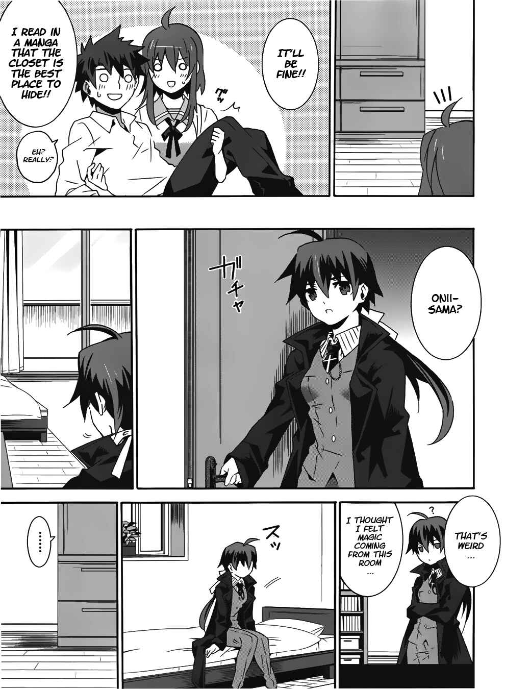Page 7 Chapter 12 Mahoutsukai (♂) to Deshi (♀) no Futekisetsu na Kankei