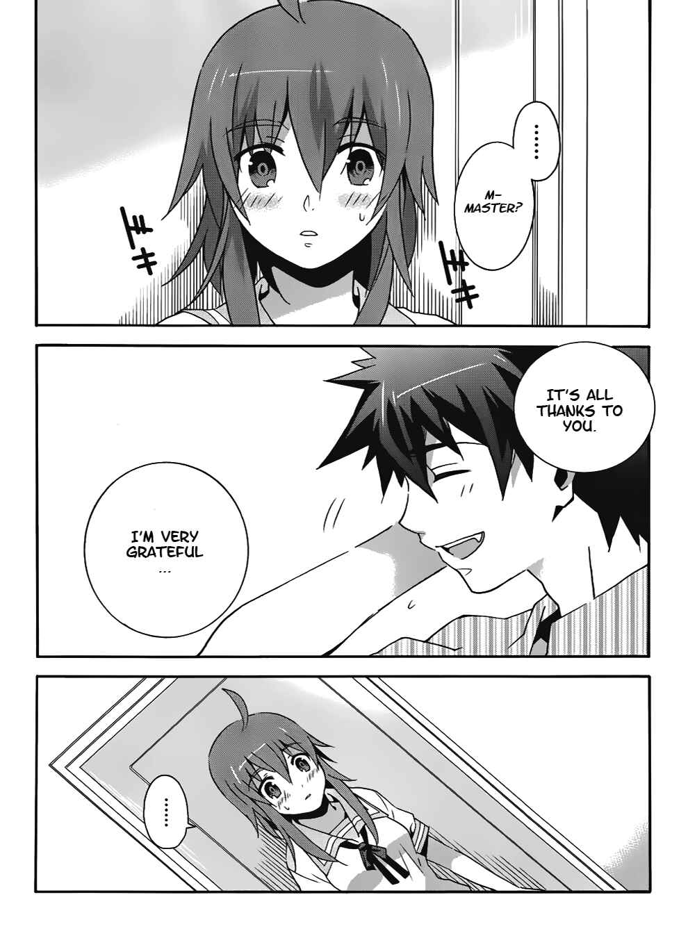 Page 12 Chapter 11 Mahoutsukai (♂) to Deshi (♀) no Futekisetsu na Kankei
