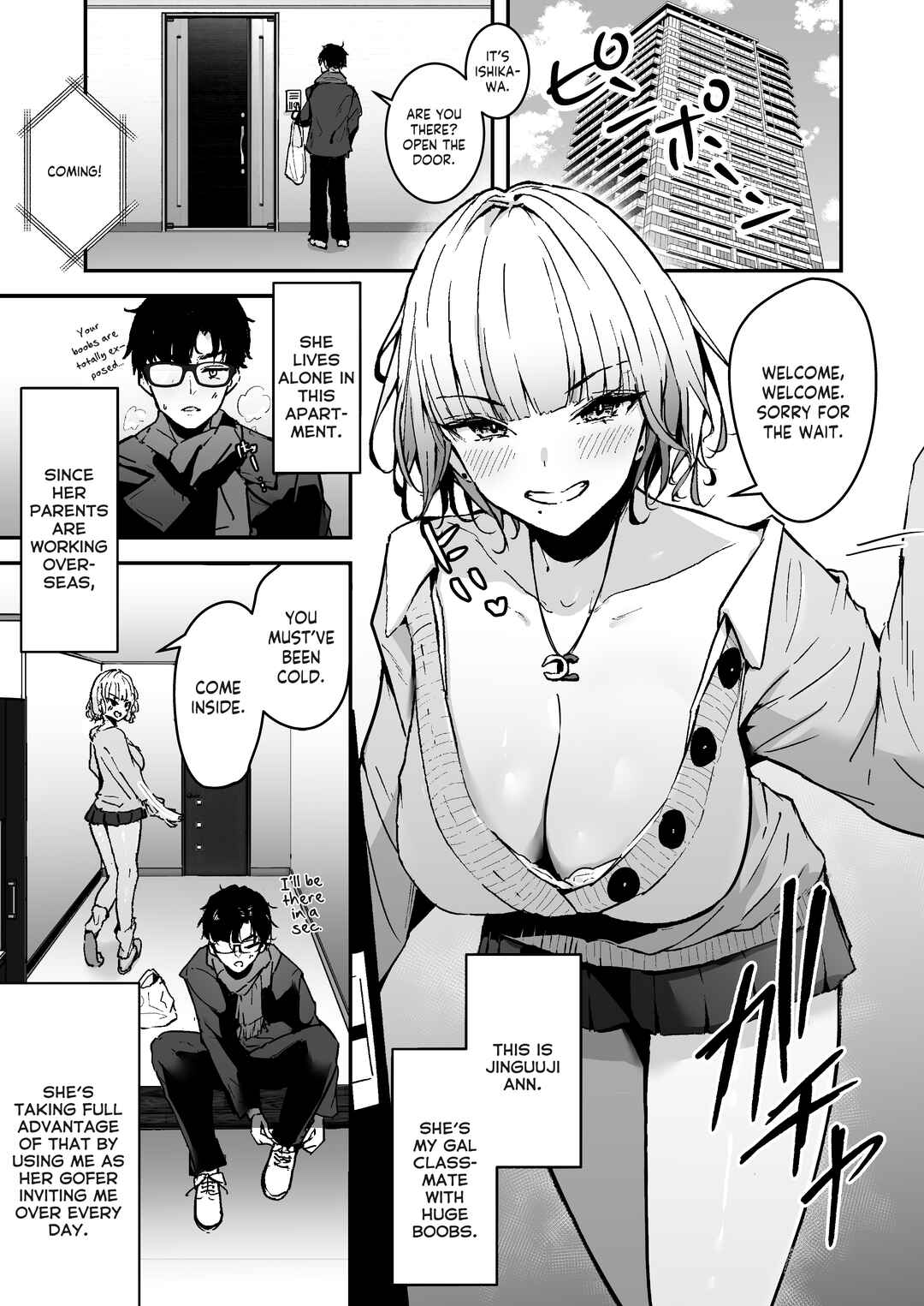 Page 3 Chapter 1 Kinpatsu Chounyuu Gal ni Gyaku DeliHeal Atsukai Sarete Iru Ore no Hanashi