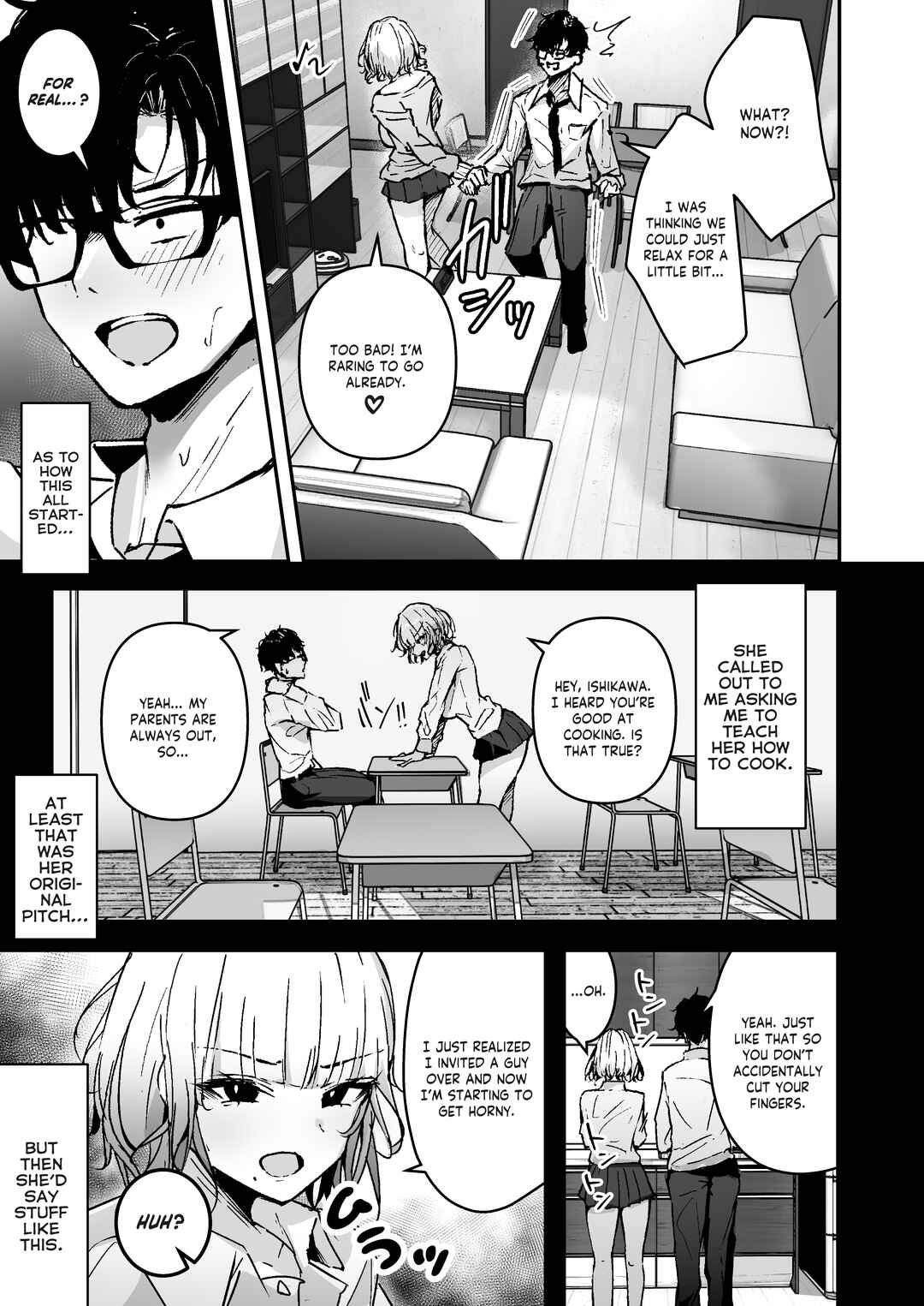 Page 5 Chapter 1 Kinpatsu Chounyuu Gal ni Gyaku DeliHeal Atsukai Sarete Iru Ore no Hanashi