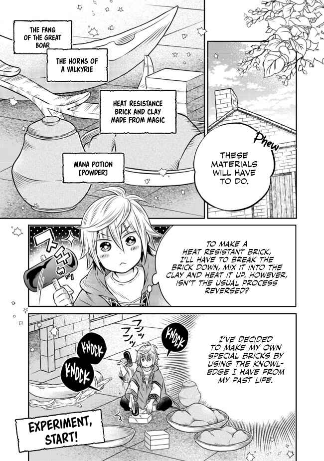 Page 10 Chapter 10.1 Isekai no Binbou Nouka ni Tensei Shita Node, Renga wo Tsukutte Shiro wo Tateru Koto ni Shimashita