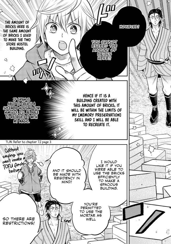 Page 8 Chapter 10.1 Isekai no Binbou Nouka ni Tensei Shita Node, Renga wo Tsukutte Shiro wo Tateru Koto ni Shimashita