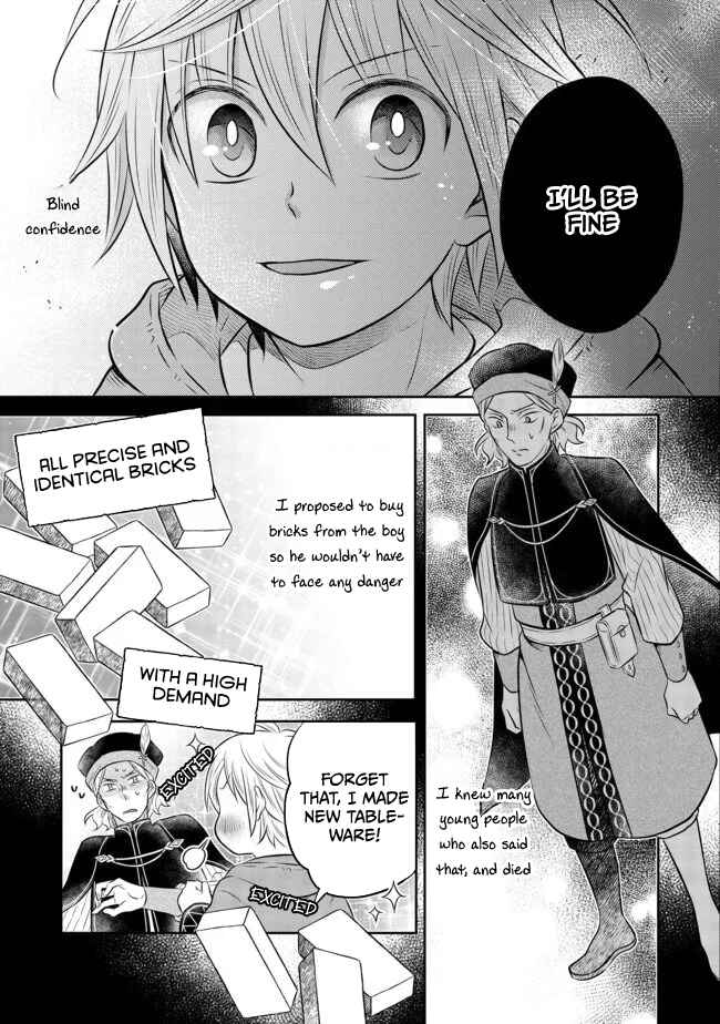 Page 10 Chapter 6.2 Isekai no Binbou Nouka ni Tensei Shita Node, Renga wo Tsukutte Shiro wo Tateru Koto ni Shimashita