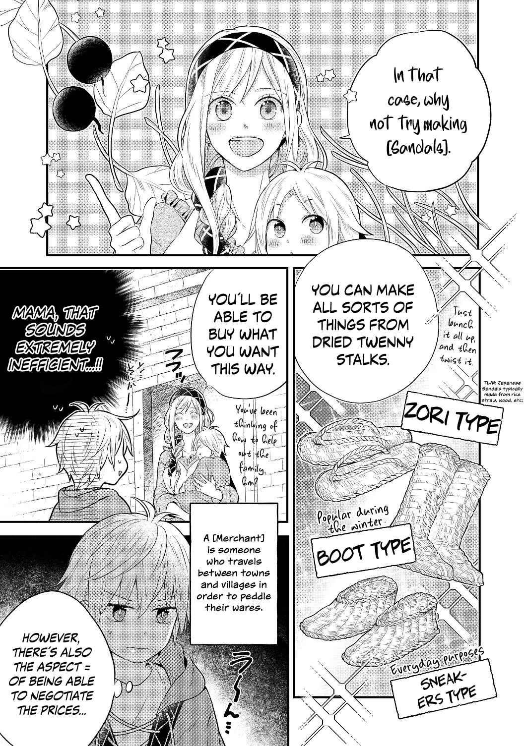 Page 9 Chapter 2.1 Isekai no Binbou Nouka ni Tensei Shita Node, Renga wo Tsukutte Shiro wo Tateru Koto ni Shimashita