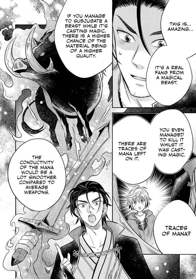 Page 9 Chapter 9.1 Isekai no Binbou Nouka ni Tensei Shita Node, Renga wo Tsukutte Shiro wo Tateru Koto ni Shimashita