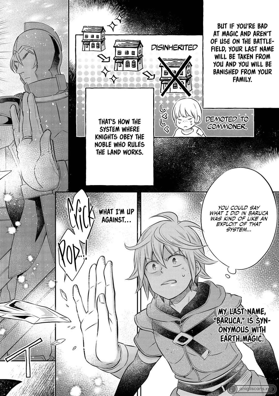 Page 7 Chapter 14.1 Isekai no Binbou Nouka ni Tensei Shita Node, Renga wo Tsukutte Shiro wo Tateru Koto ni Shimashita