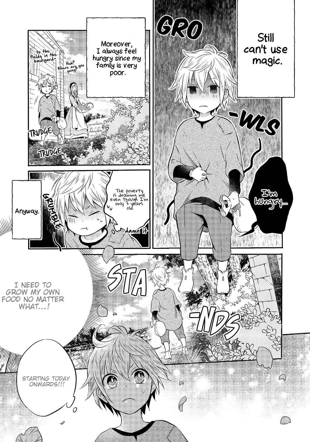 Page 18 Chapter 1.1 Isekai no Binbou Nouka ni Tensei Shita Node, Renga wo Tsukutte Shiro wo Tateru Koto ni Shimashita