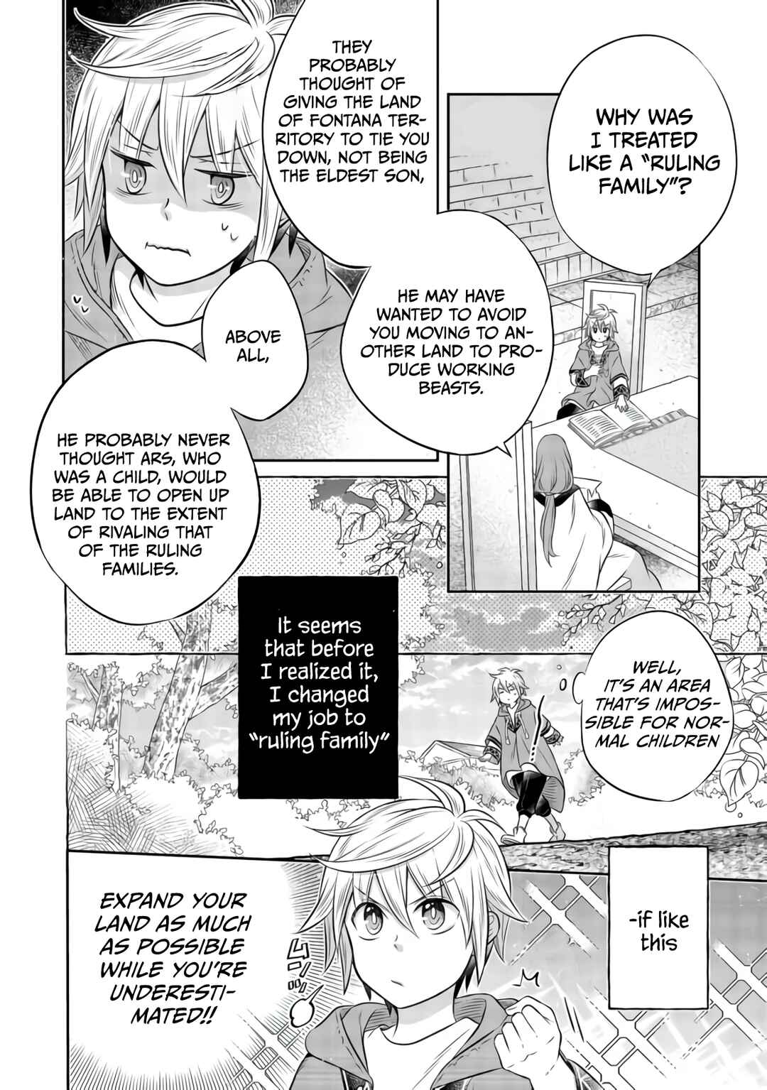Page 13 Chapter 7.1 Isekai no Binbou Nouka ni Tensei Shita Node, Renga wo Tsukutte Shiro wo Tateru Koto ni Shimashita