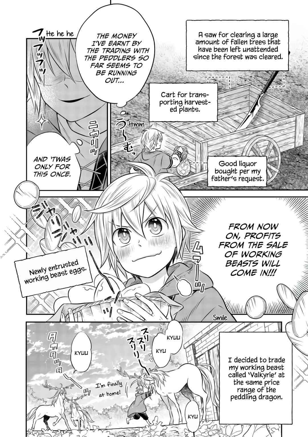 Page 3 Chapter 7.1 Isekai no Binbou Nouka ni Tensei Shita Node, Renga wo Tsukutte Shiro wo Tateru Koto ni Shimashita