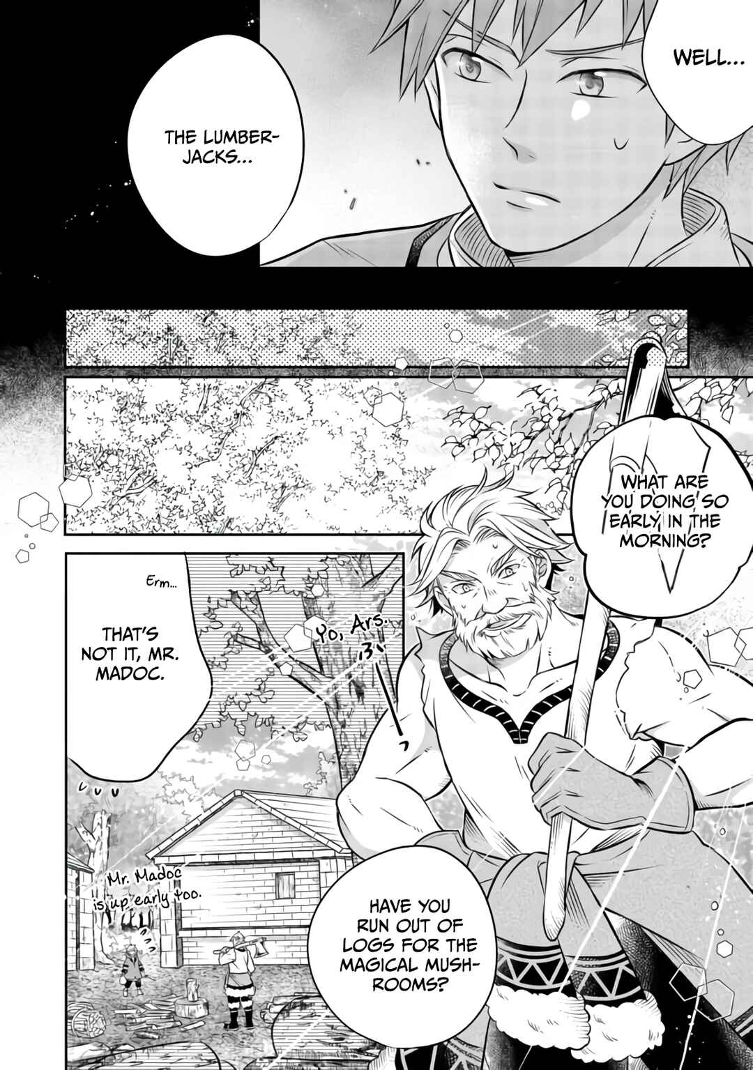 Page 12 Chapter 7.2 Isekai no Binbou Nouka ni Tensei Shita Node, Renga wo Tsukutte Shiro wo Tateru Koto ni Shimashita