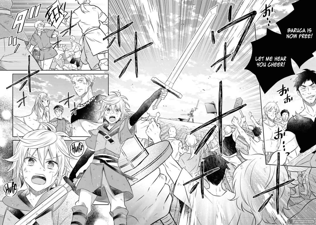 Page 8 Chapter 15.1 Isekai no Binbou Nouka ni Tensei Shita Node, Renga wo Tsukutte Shiro wo Tateru Koto ni Shimashita