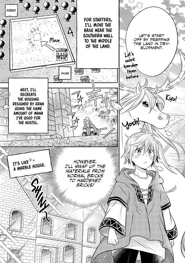 Page 7 Chapter 10.2 Isekai no Binbou Nouka ni Tensei Shita Node, Renga wo Tsukutte Shiro wo Tateru Koto ni Shimashita