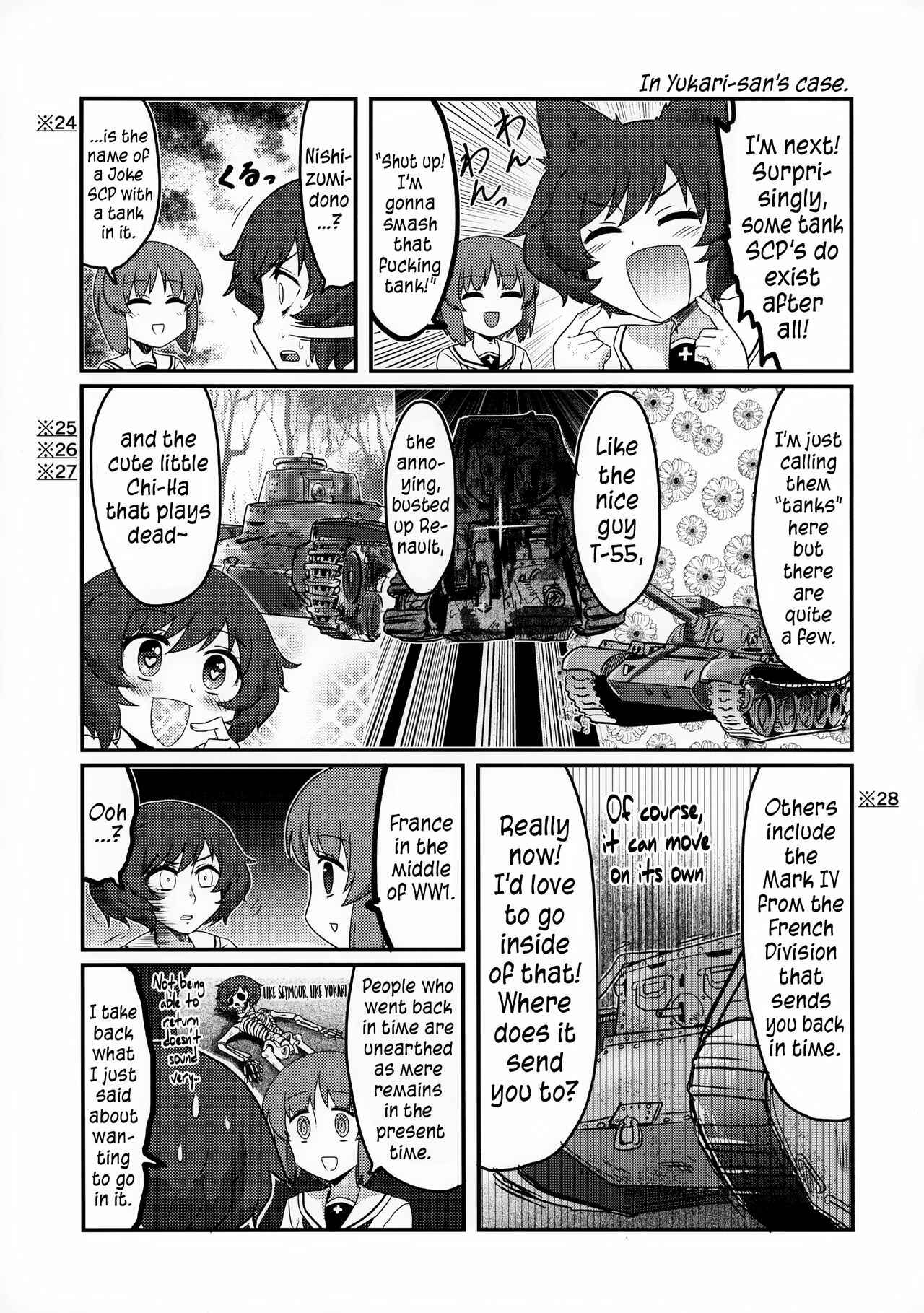Page 21 Chapter Unknown_dba9 GIRLS und PANZER -  GIRLS & SCP (Doujinshi)
