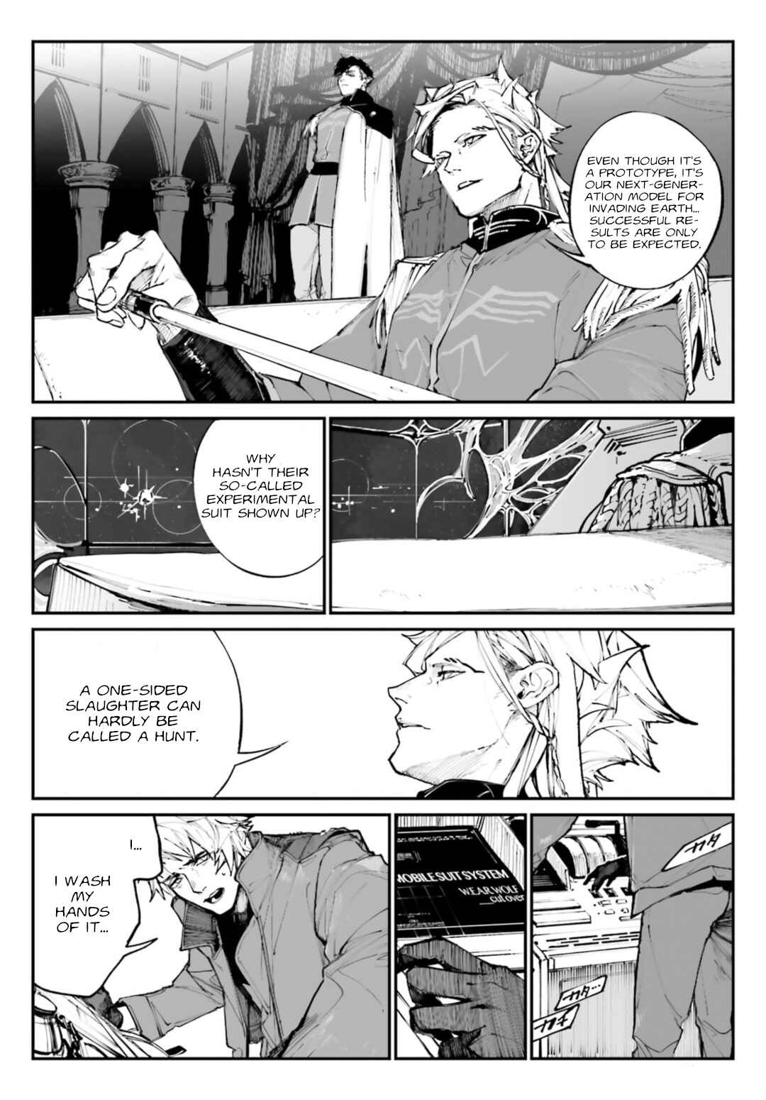 Page 11 Chapter 2 Kidou Senshi Gundam - Wearwolf