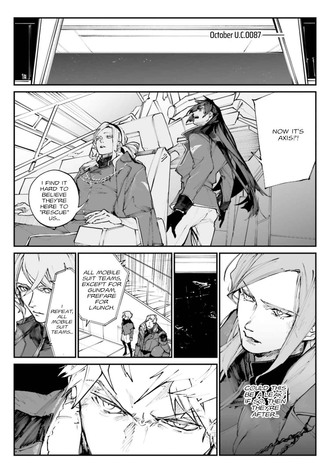 Page 3 Chapter 2 Kidou Senshi Gundam - Wearwolf