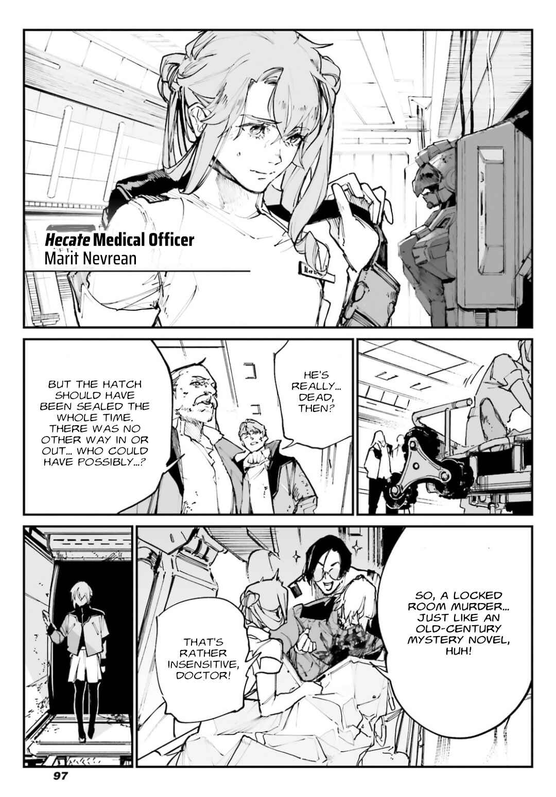 Page 8 Chapter 3 Kidou Senshi Gundam - Wearwolf