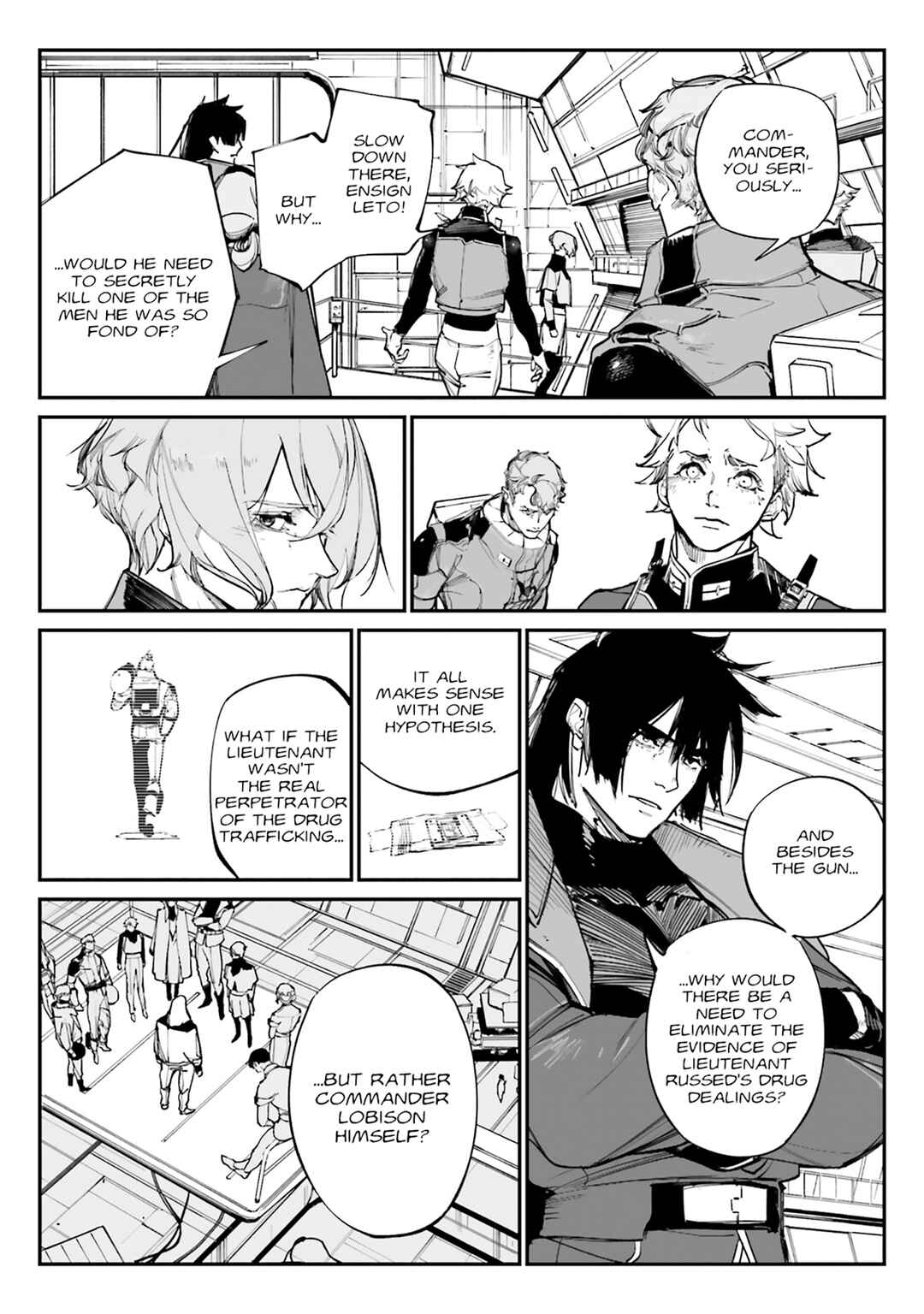 Page 7 Chapter 8 Kidou Senshi Gundam - Wearwolf