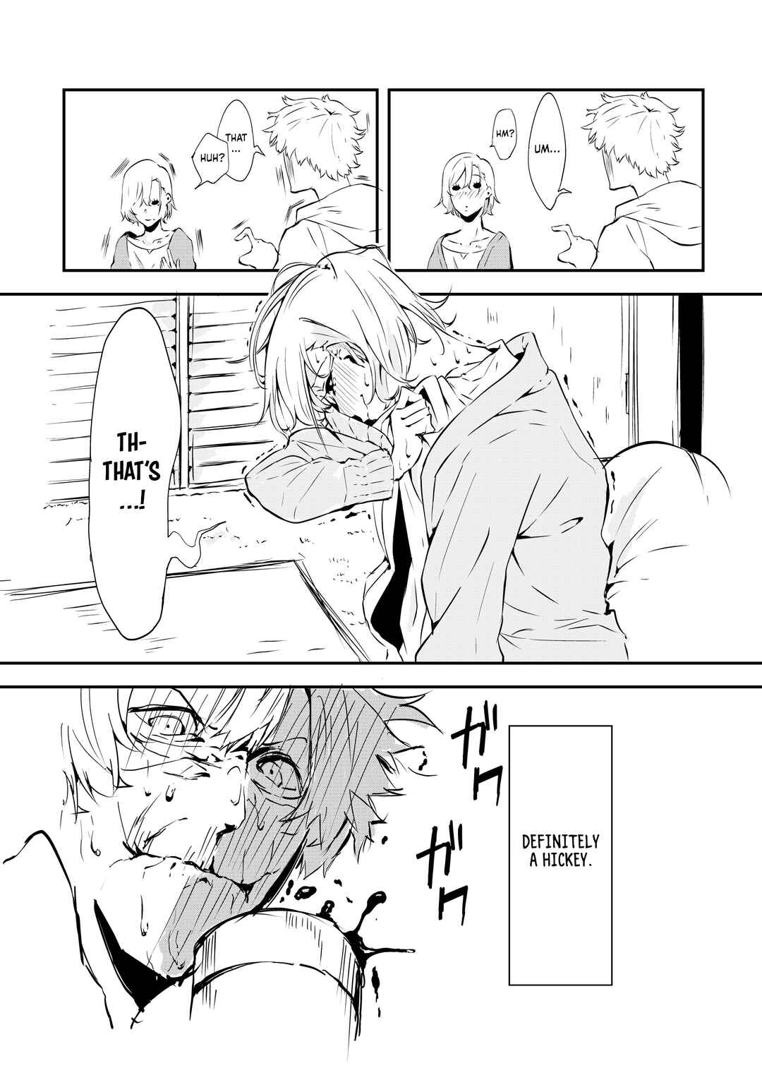 Page 1 Chapter 1.2 Yasashii Senpai ni Tewodashita