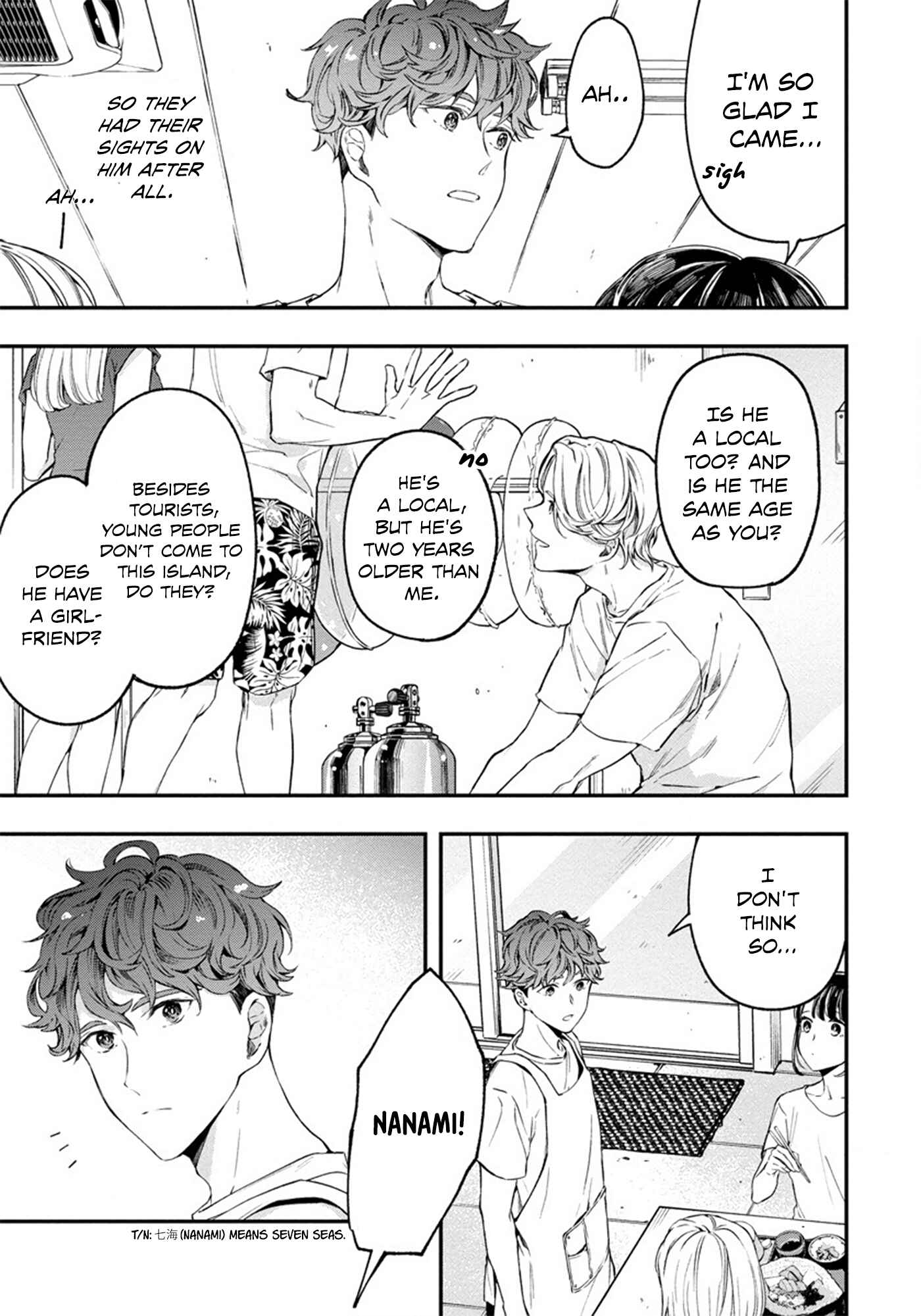 Page 12 Chapter 1 Hatsukoi no Kaeru Shima