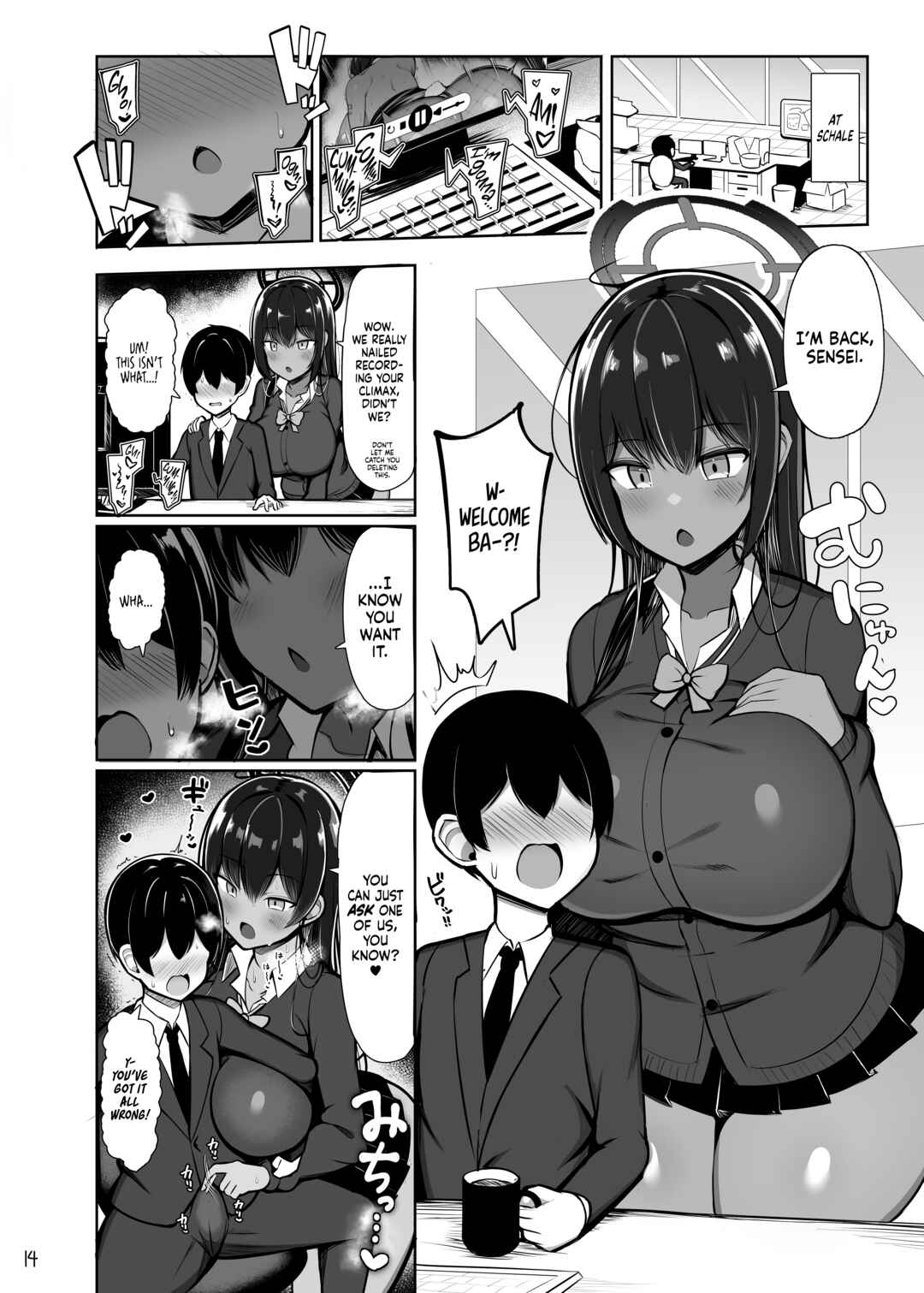 Page 13 Chapter 1 Blue Archive - Fucking Like Rabbits