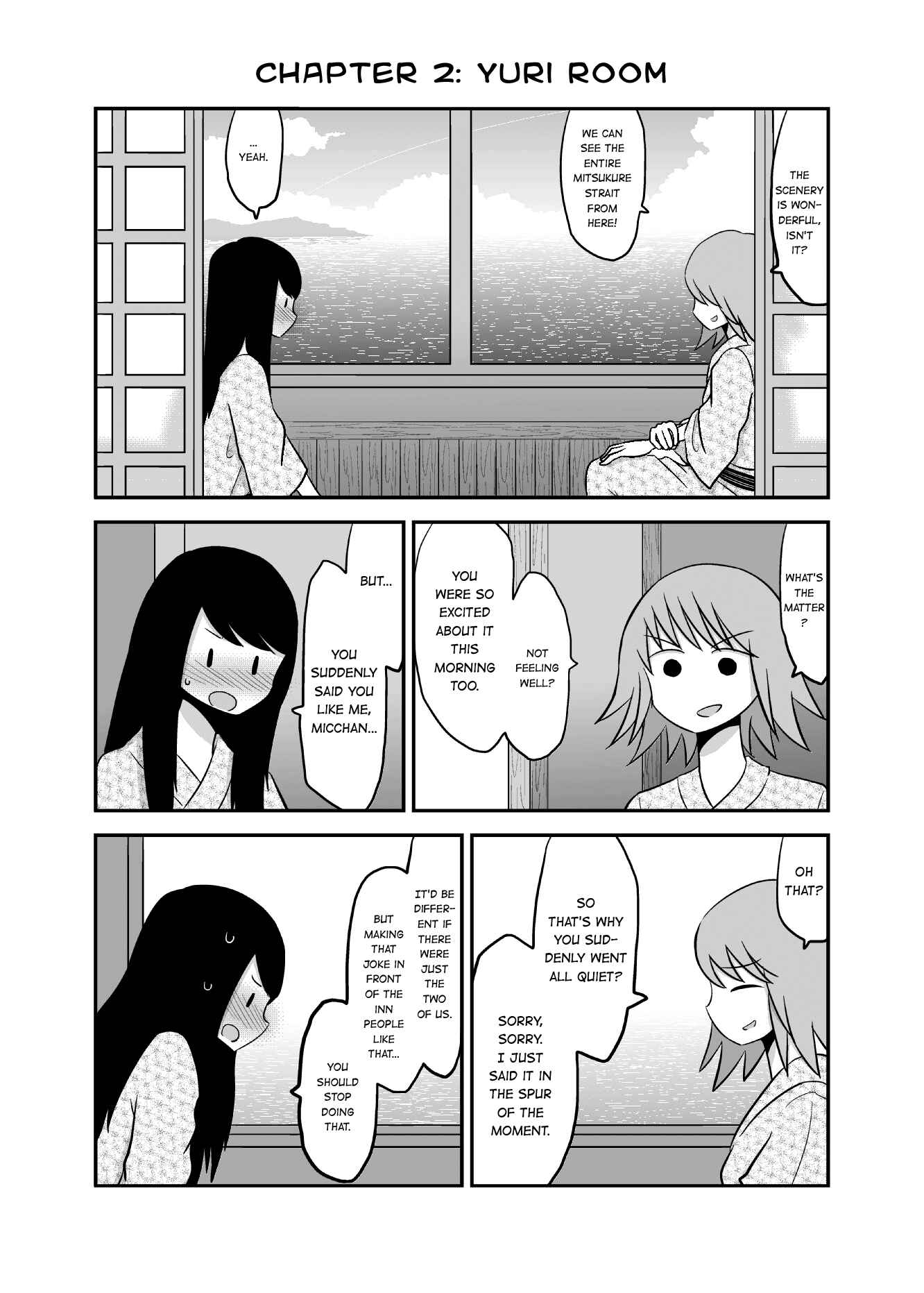 Page 1 Chapter 2 Yuri Natsu -Kagaya Inn-