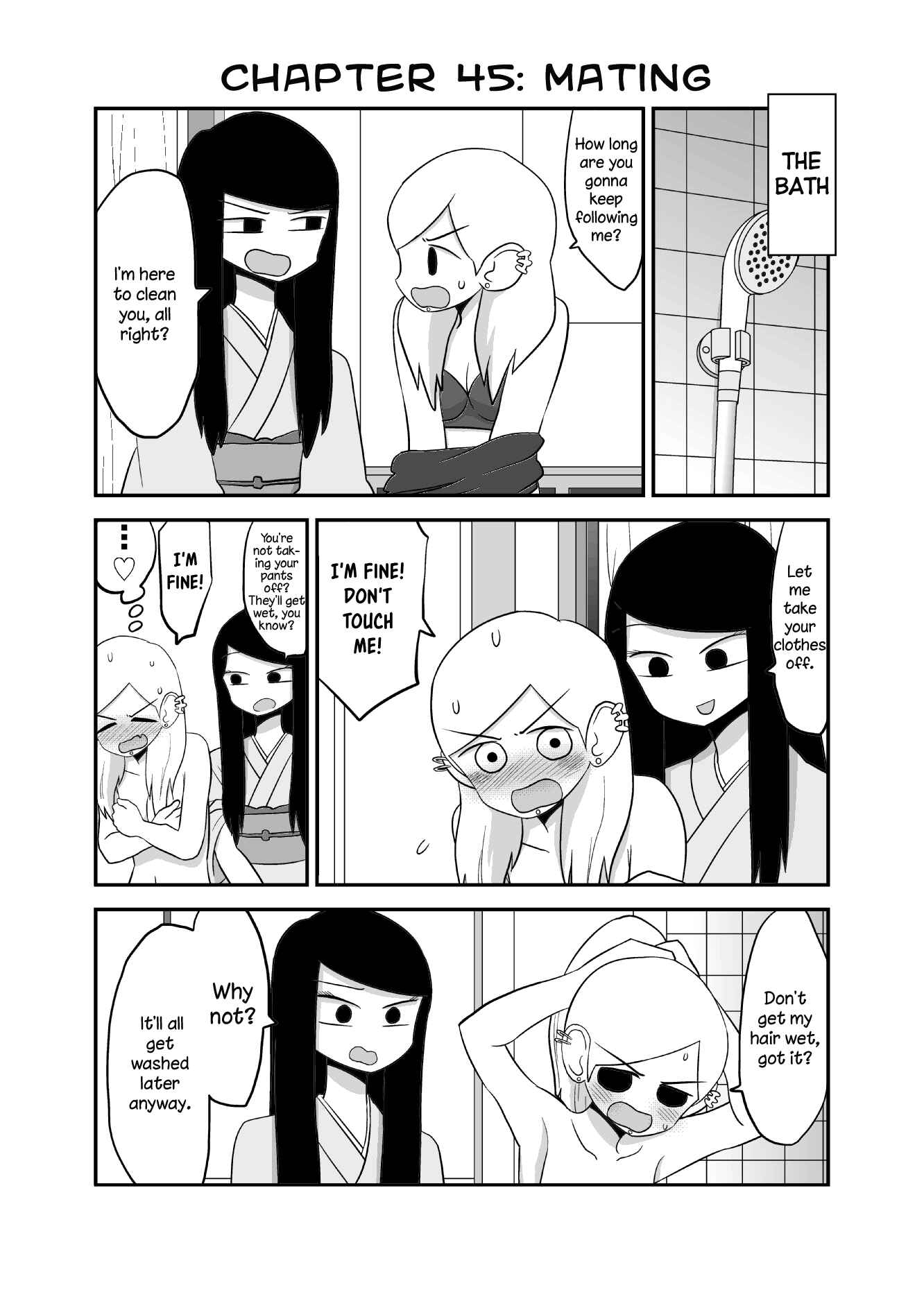 Page 1 Chapter 45 Yuri Natsu -Kagaya Inn-