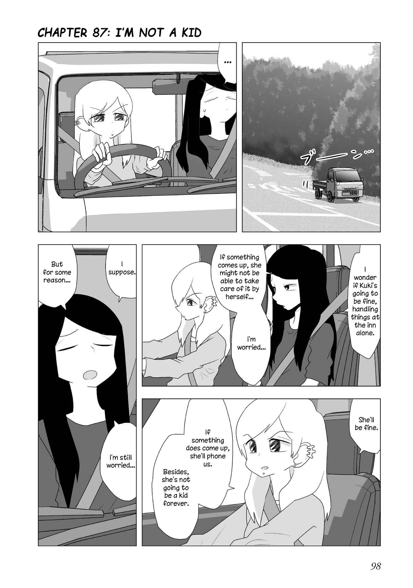 Page 1 Chapter 87 Yuri Natsu -Kagaya Inn-