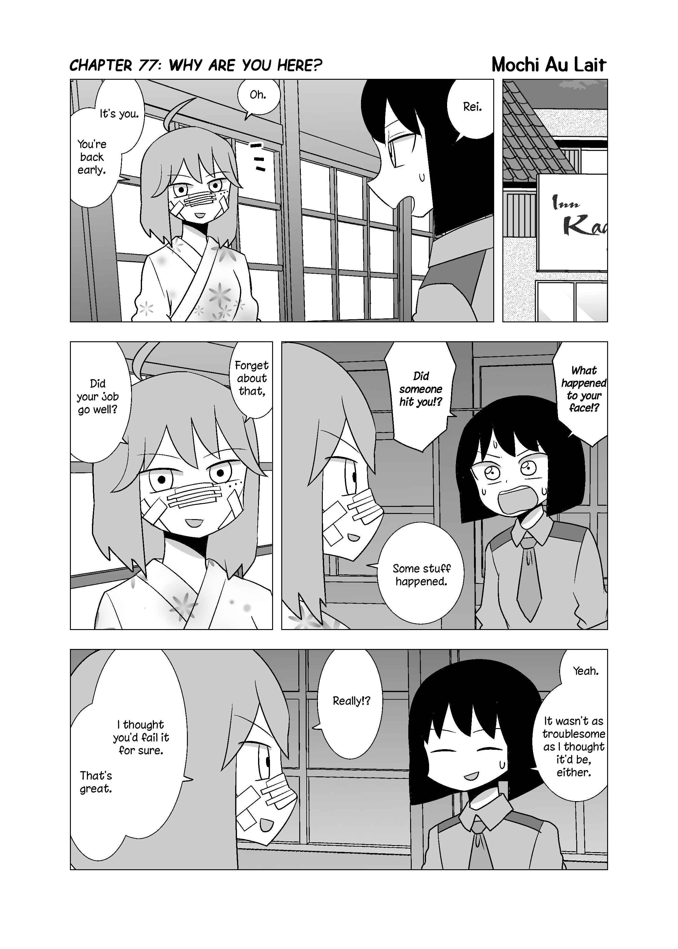 Page 1 Chapter 77 Yuri Natsu -Kagaya Inn-