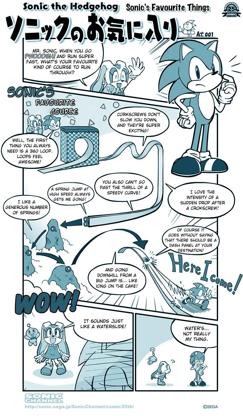 Page 1 Chapter 1 Sonic Comic