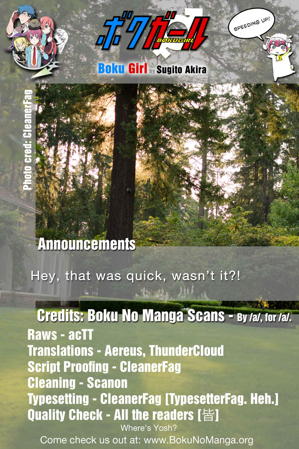 Page 19 Chapter 30 Boku Girl