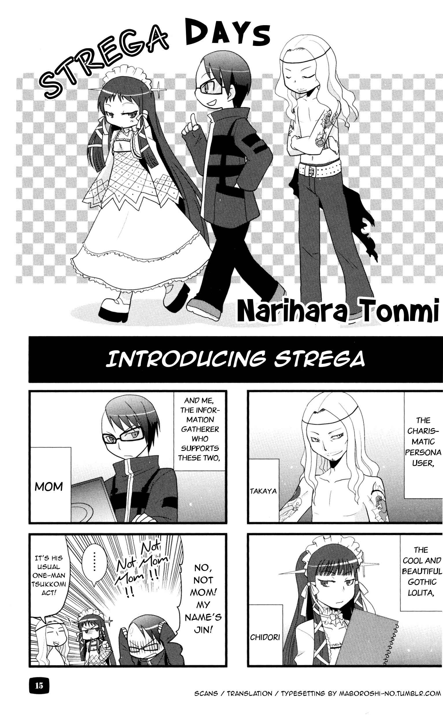 Page 1 Chapter 3 Persona 3 Portable 4 Koma Kingdom Girls Side
