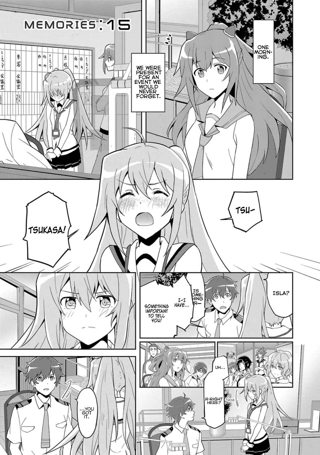 Page 1 Chapter 15 Plastic Memories: Say to good-bye