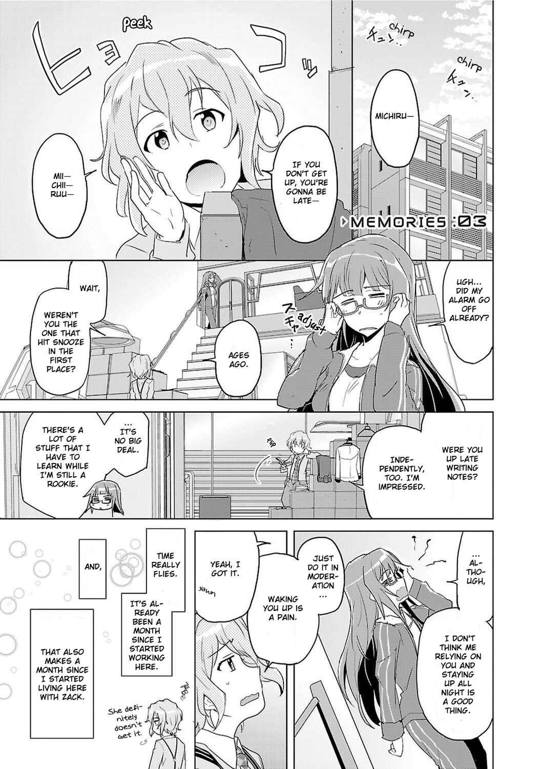 Page 1 Chapter 3 Plastic Memories: Say to good-bye