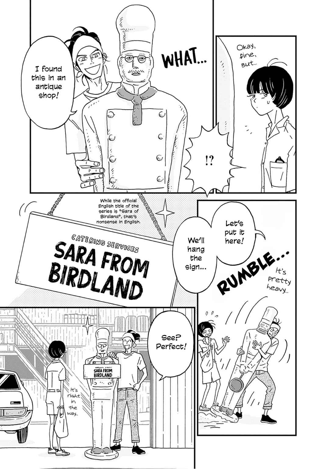 Page 5 Chapter 3 Birdland no Sara