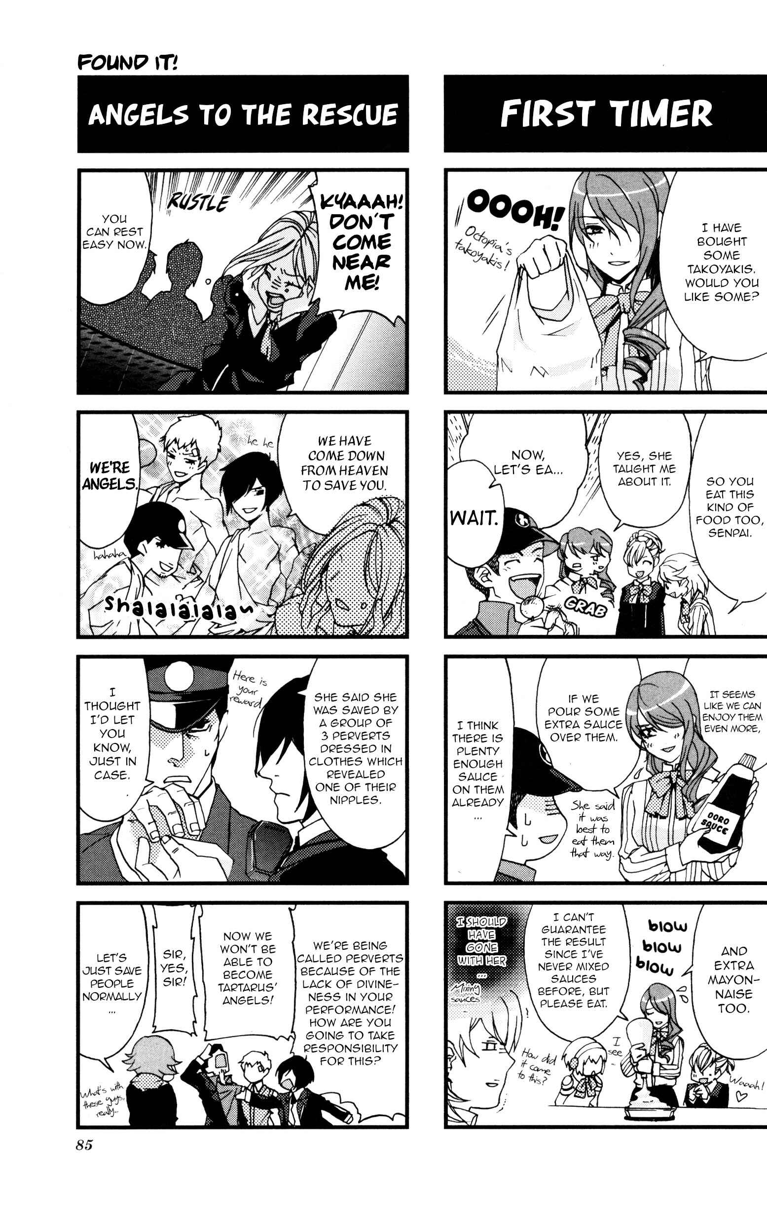 Page 6 Chapter 14 Persona 3 Portable 4Koma Gag Battle