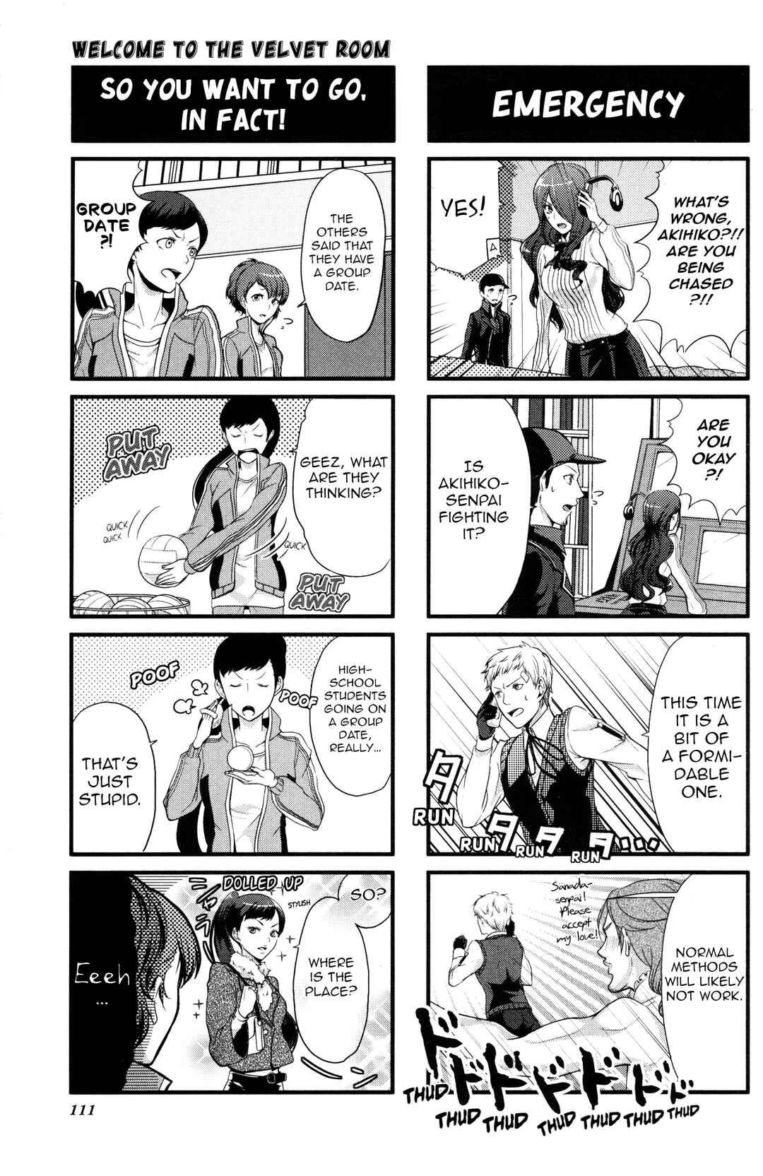 Page 2 Chapter 19 Persona 3 Portable 4Koma Gag Battle