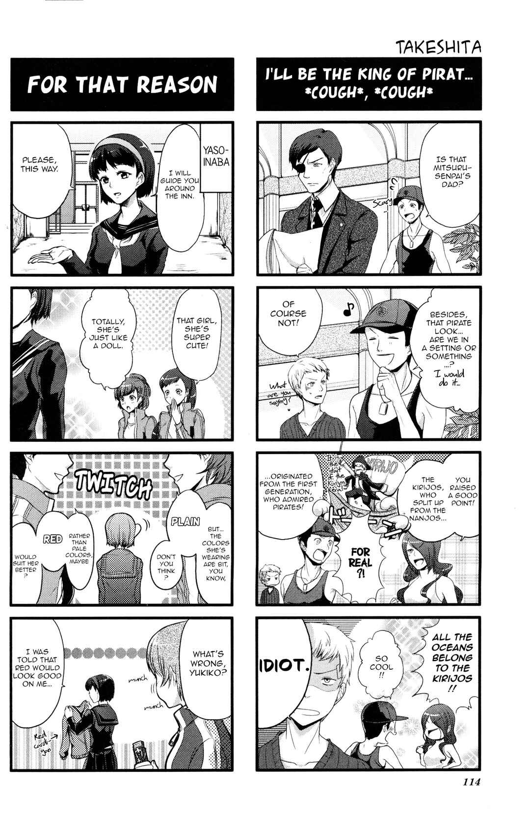 Page 5 Chapter 19 Persona 3 Portable 4Koma Gag Battle