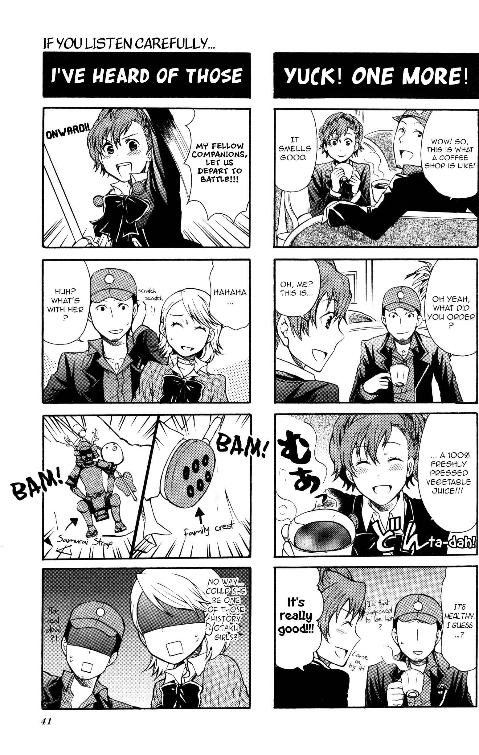 Page 4 Chapter 7 Persona 3 Portable 4Koma Gag Battle
