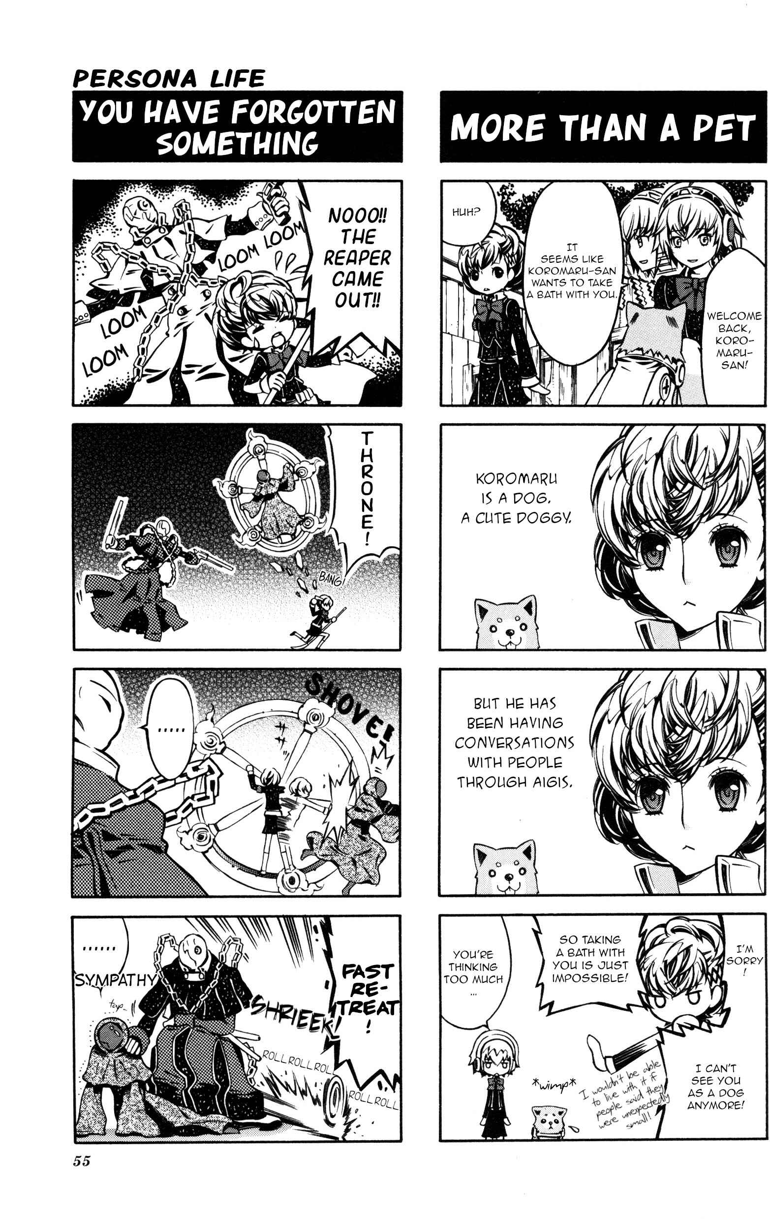Page 6 Chapter 9 Persona 3 Portable 4Koma Gag Battle