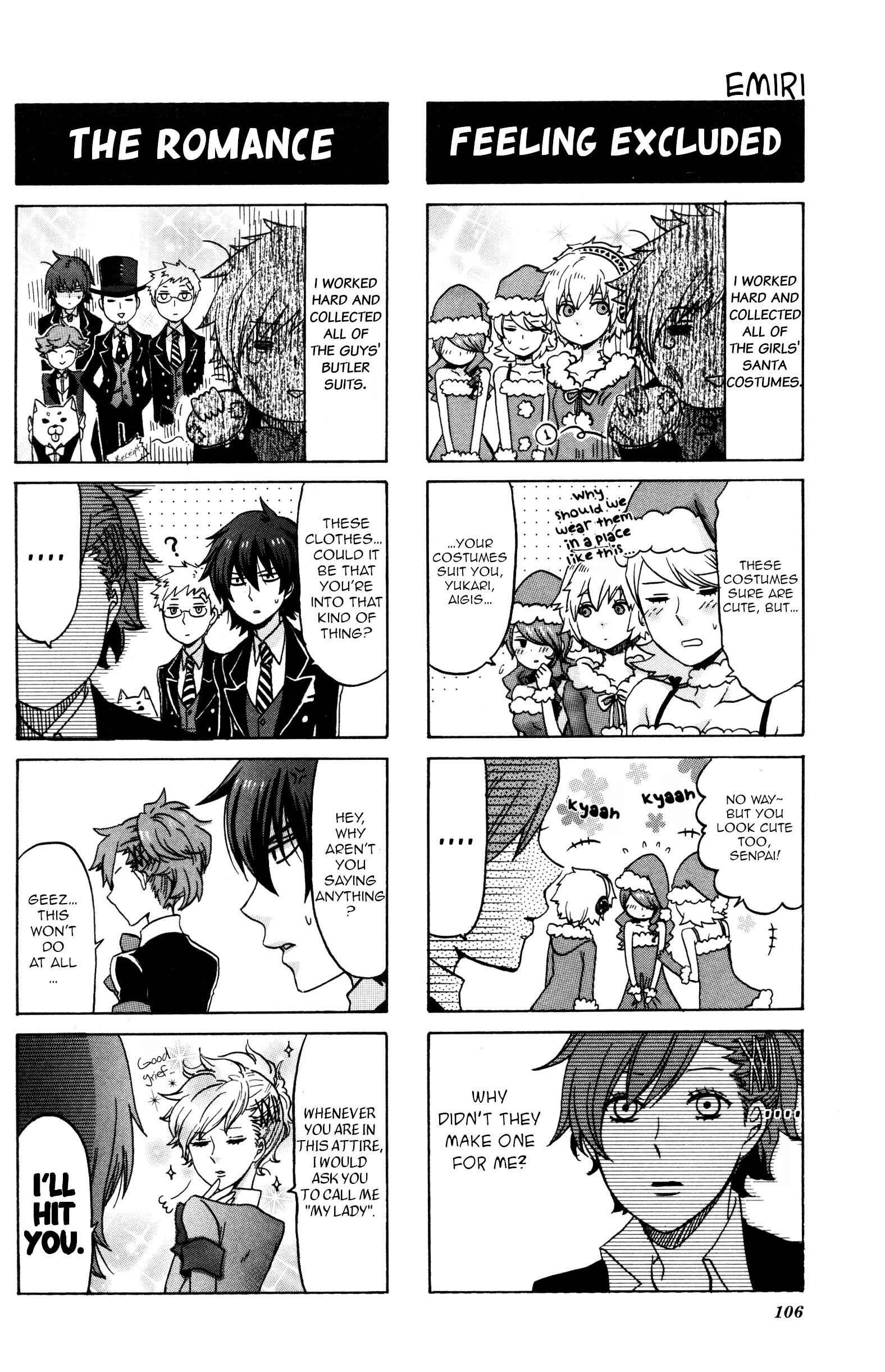 Page 3 Chapter 18 Persona 3 Portable 4Koma Gag Battle