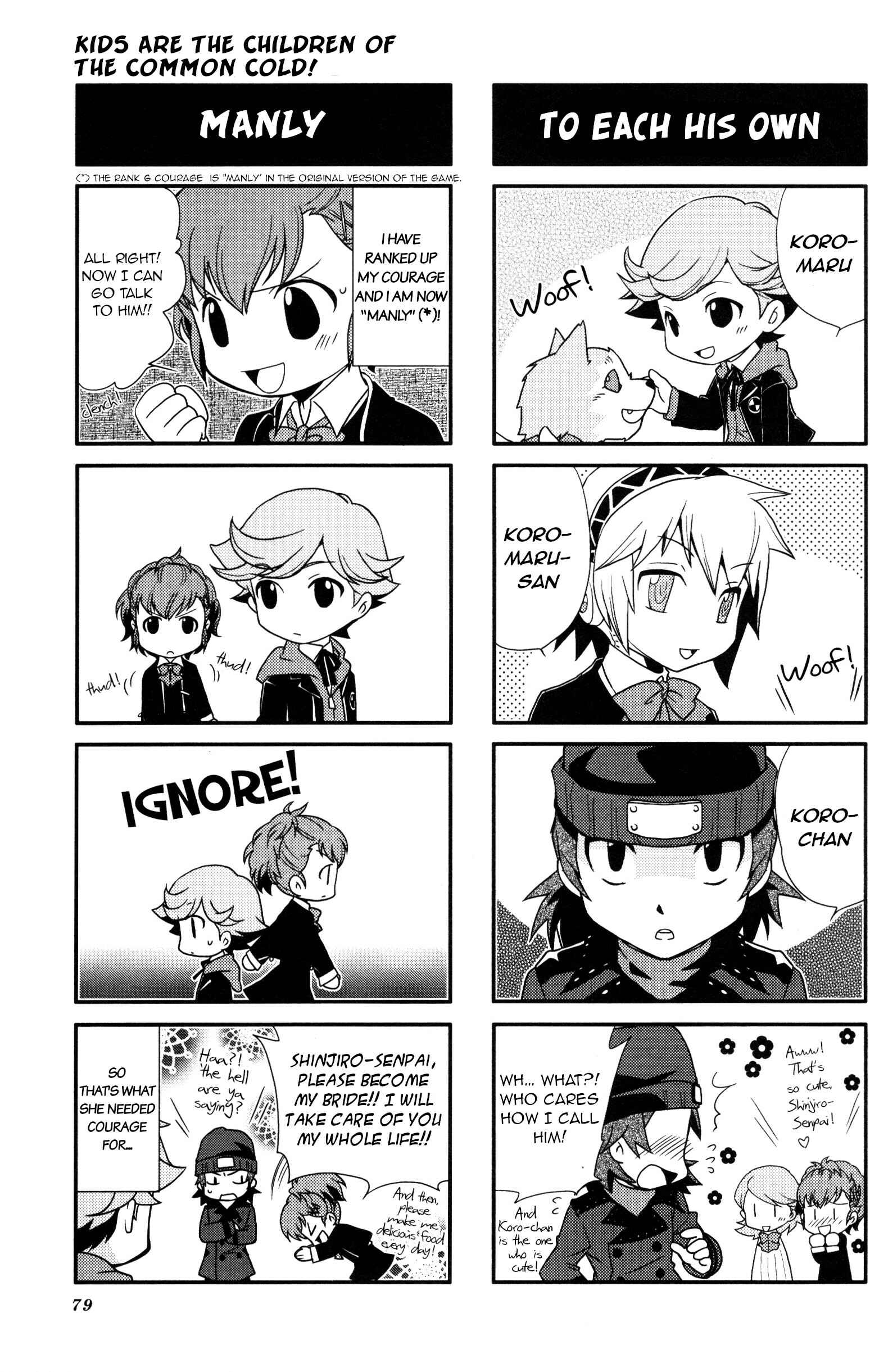 Page 6 Chapter 13 Persona 3 Portable 4Koma Gag Battle