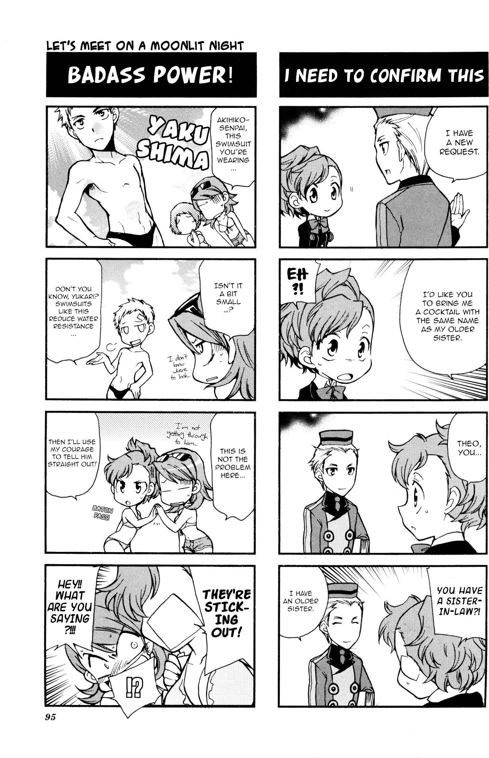 Page 4 Chapter 16 Persona 3 Portable 4Koma Gag Battle