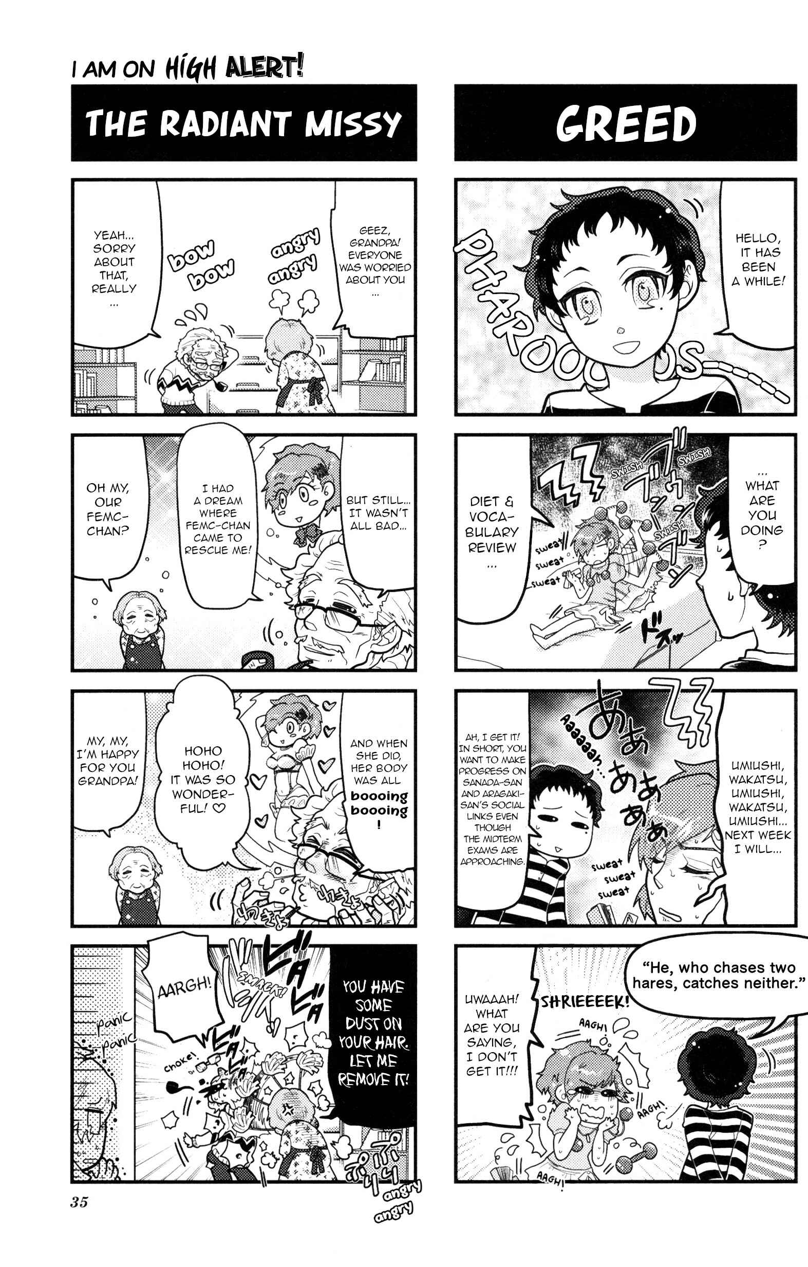 Page 4 Chapter 6 Persona 3 Portable 4Koma Gag Battle
