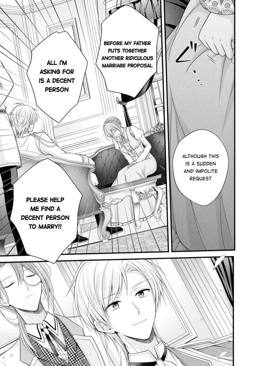 Page 29 Chapter 2 Otoko Un Zero no Kusushi Reijou, Hatsukoi no Kurokishi-sama ga Oshikake Konyakusha ni Narimashite