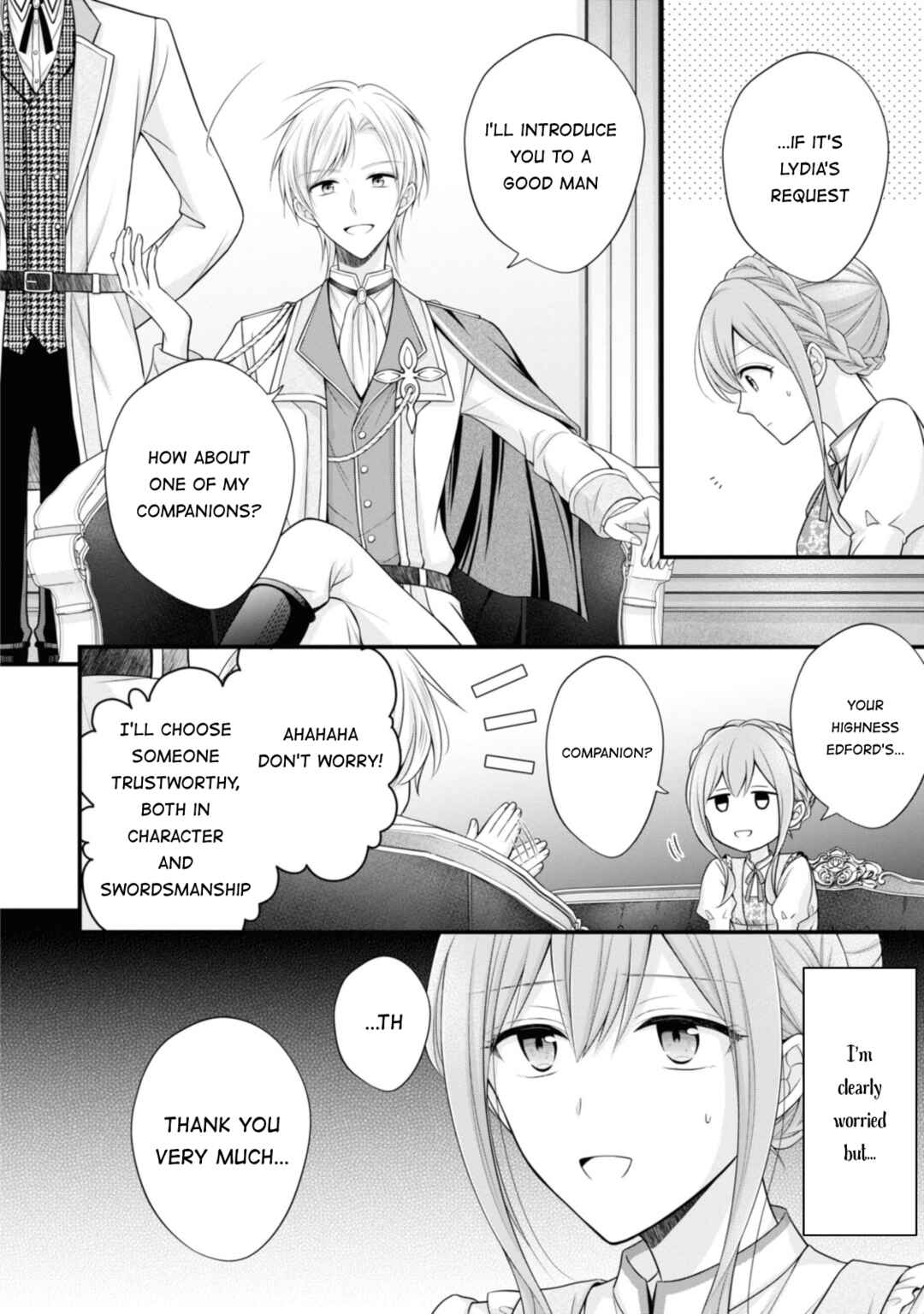 Page 30 Chapter 2 Otoko Un Zero no Kusushi Reijou, Hatsukoi no Kurokishi-sama ga Oshikake Konyakusha ni Narimashite