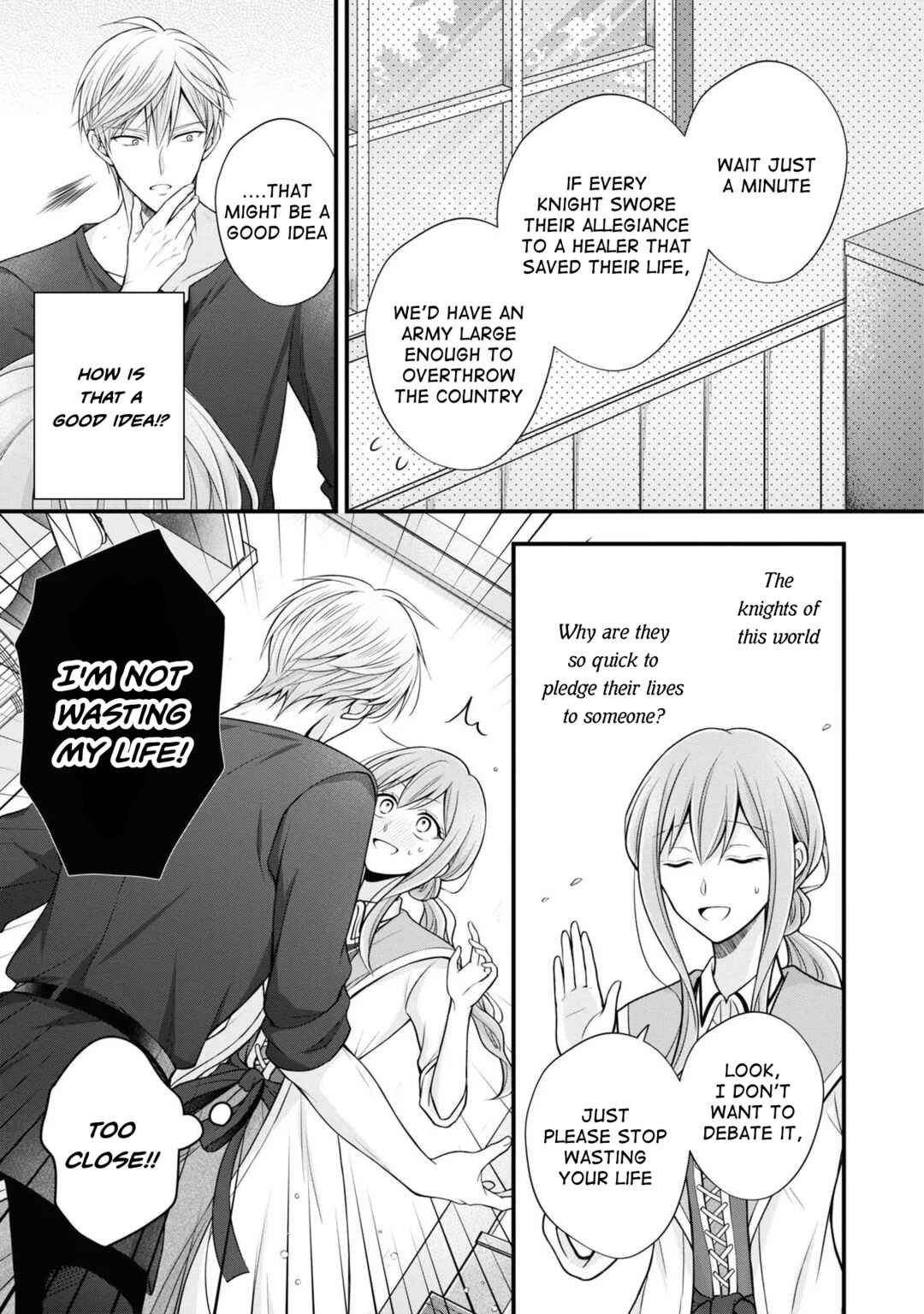 Page 23 Chapter 6 Otoko Un Zero no Kusushi Reijou, Hatsukoi no Kurokishi-sama ga Oshikake Konyakusha ni Narimashite